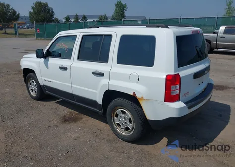 2013 Jeep Patriot Sport из США, поврежденный, VIN 1C4NJPBA9DD235187